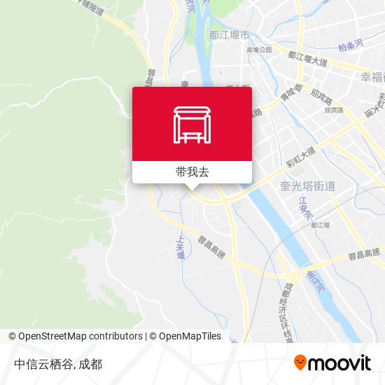 中信云栖谷地图