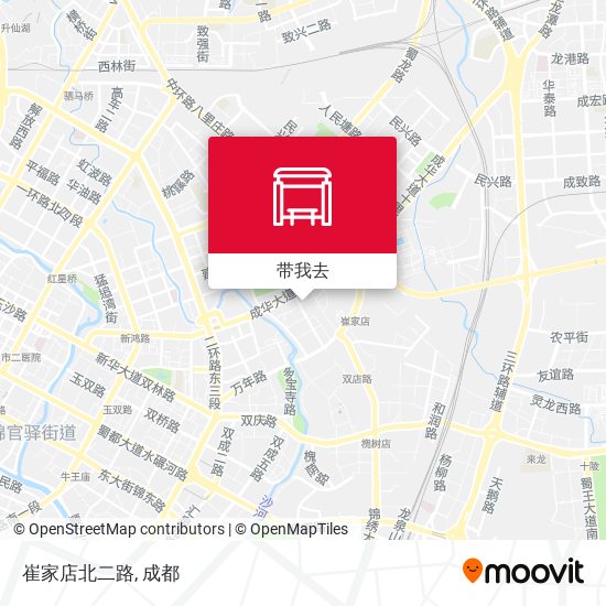 崔家店北二路地图