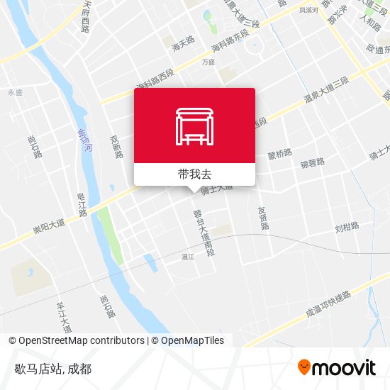 歇马店站地图