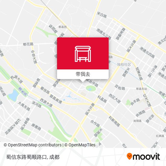 蜀信东路蜀顺路口地图