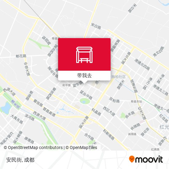 安民街地图