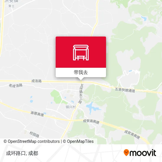 成环路口地图