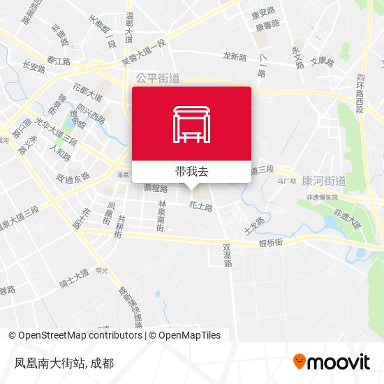 凤凰南大街站地图