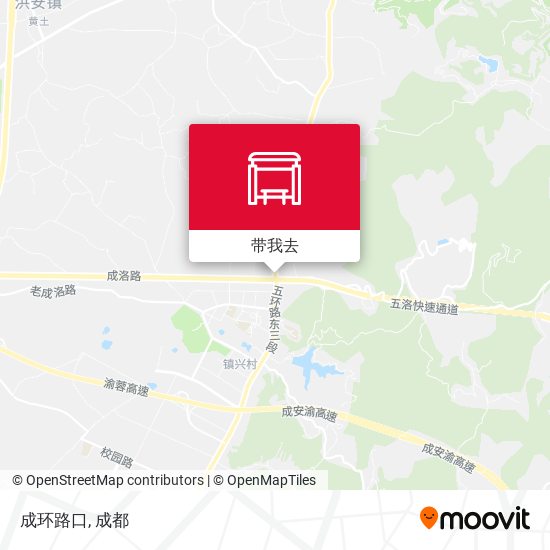 成环路口地图