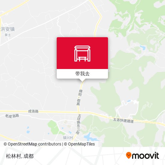 松林村地图