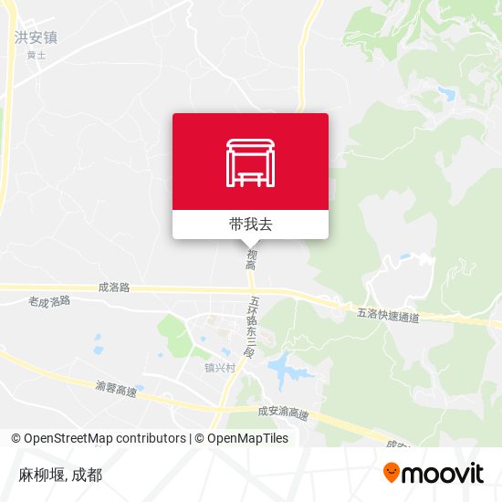 麻柳堰地图