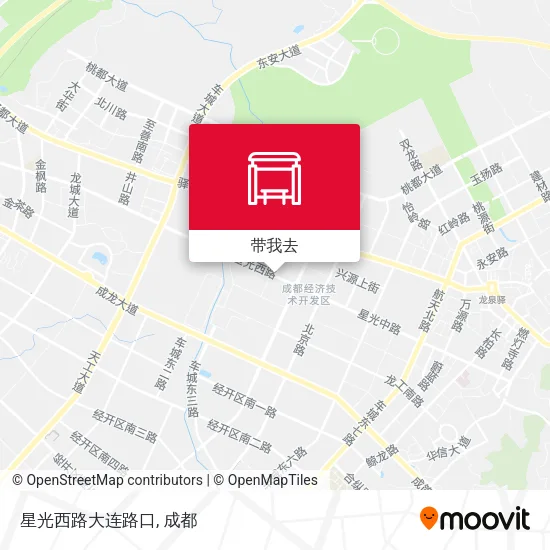 星光西路大连路口地图