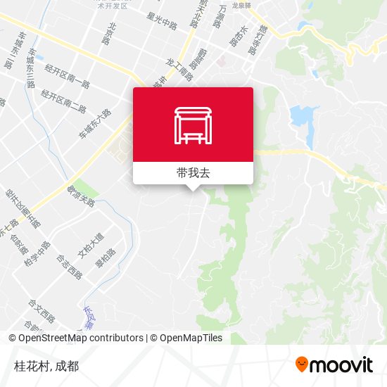 桂花村地图