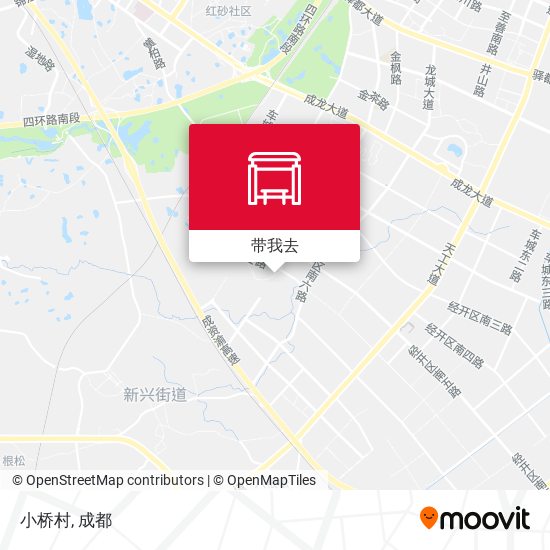 小桥村地图