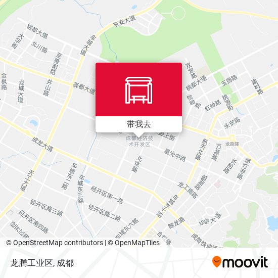 龙腾工业区地图