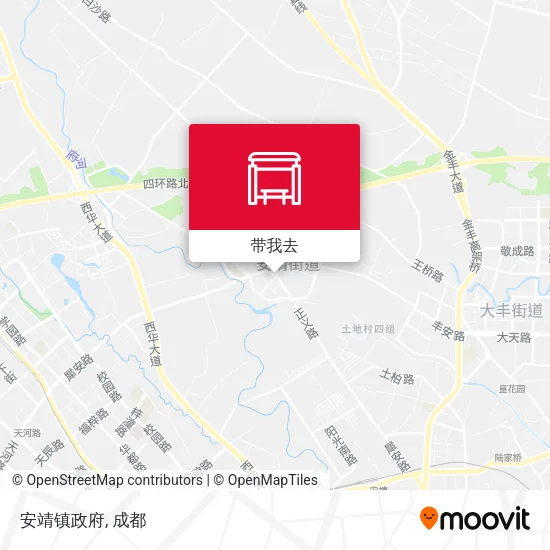 安靖镇政府地图