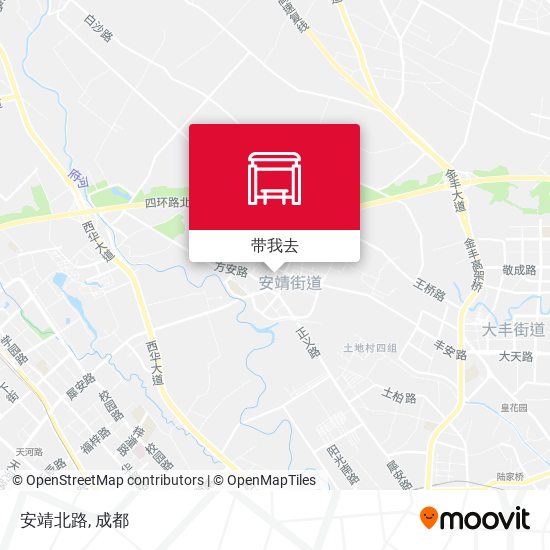 安靖北路地图