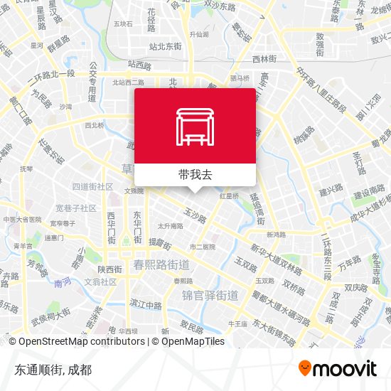 东通顺街地图