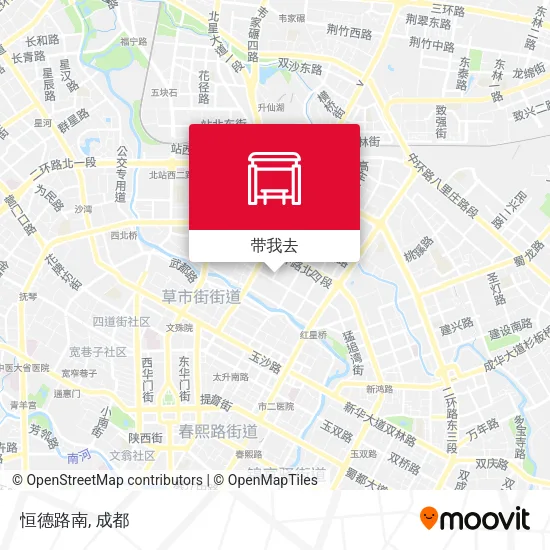 恒德路南地图