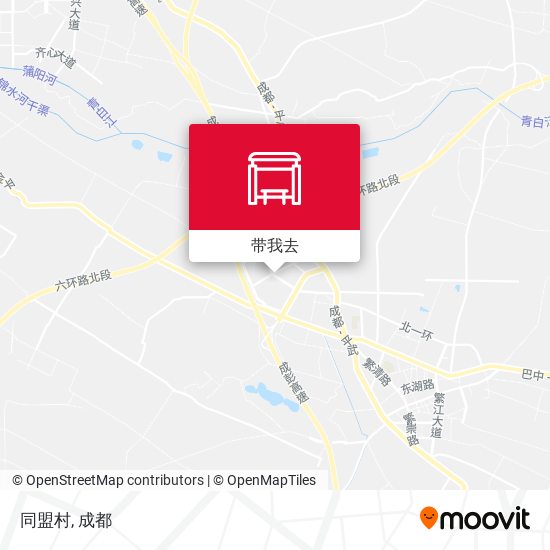 同盟村地图