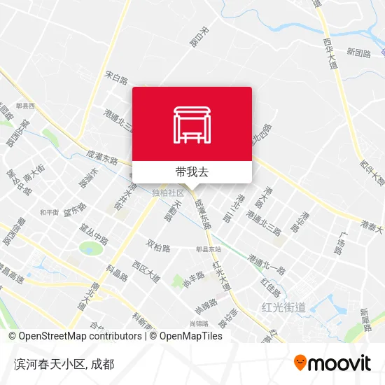 滨河春天小区地图