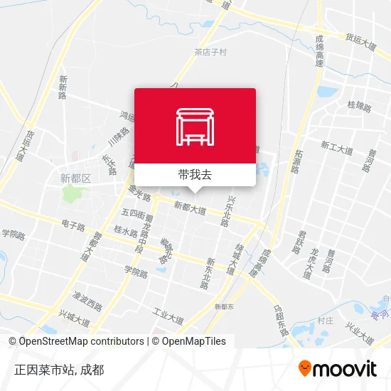 正因菜市站地图