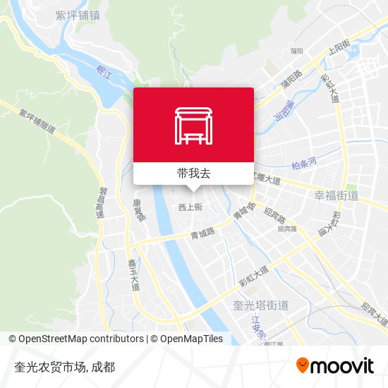 奎光农贸市场地图