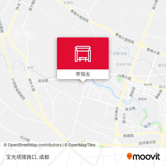 宝光塔陵路口地图