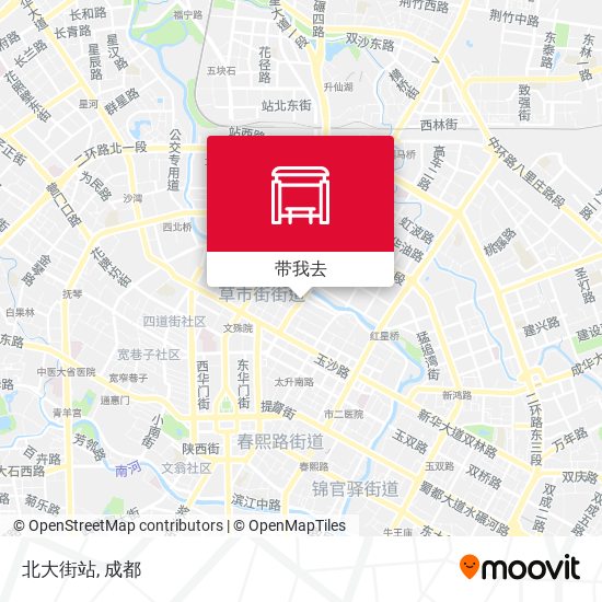 北大街站地图