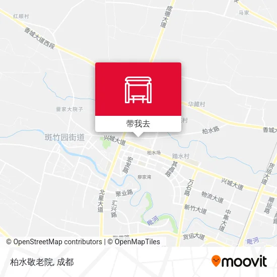 柏水敬老院地图