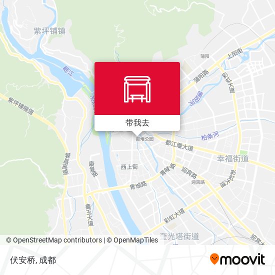 伏安桥地图