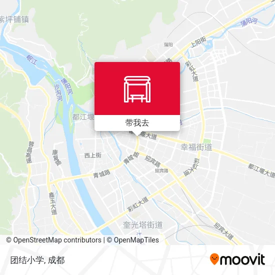 团结小学地图