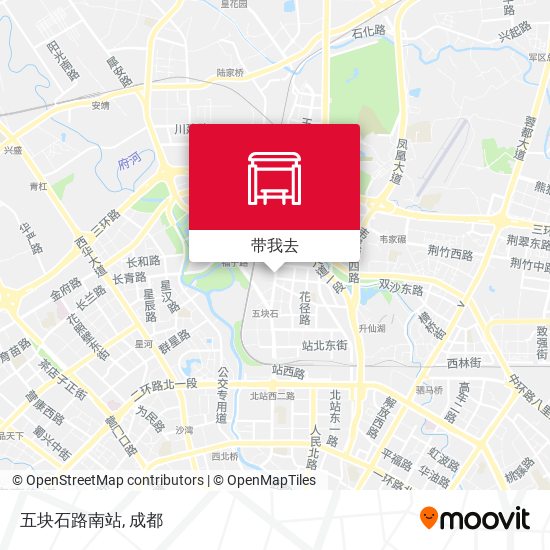 五块石路南站地图