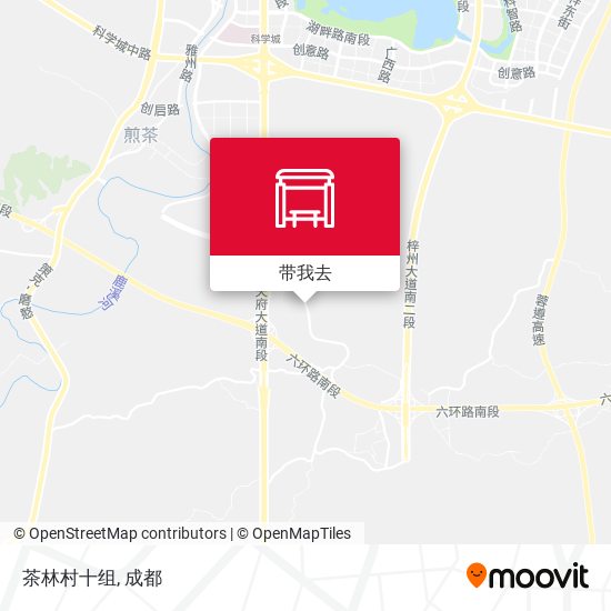茶林村十组地图