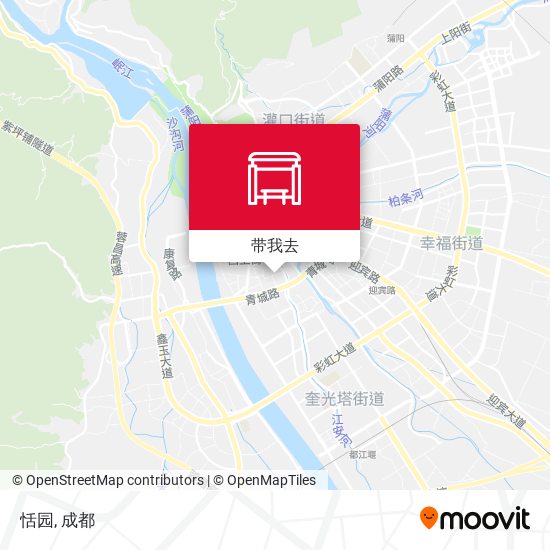 恬园地图