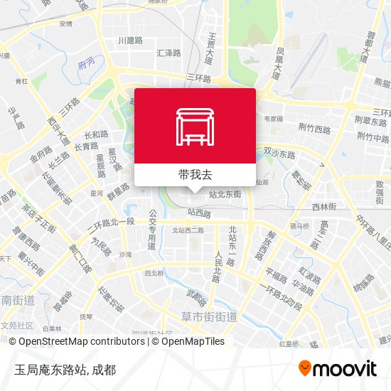 玉局庵东路站地图