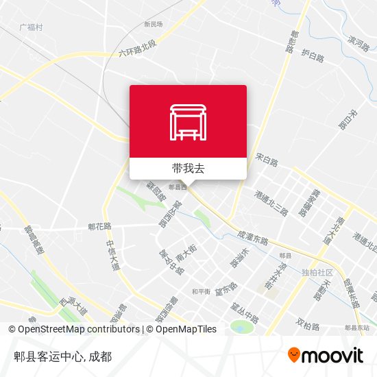 郫县客运中心地图