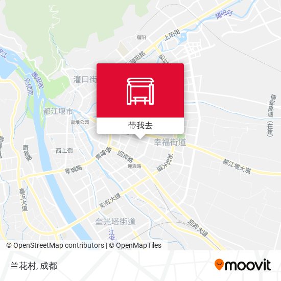 兰花村地图