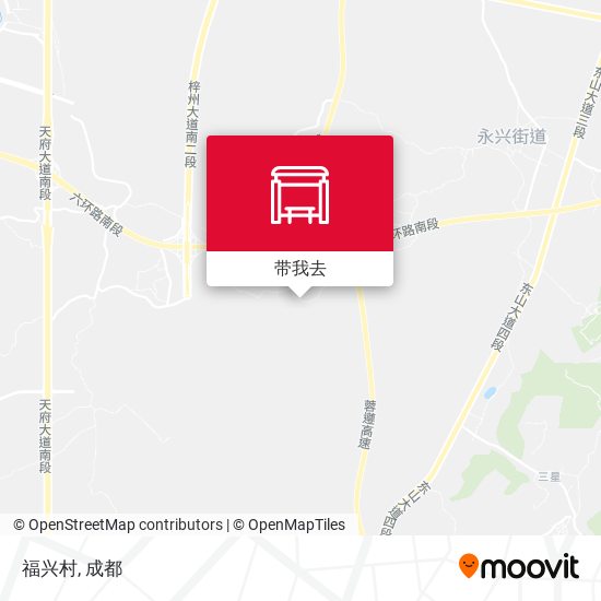 福兴村地图