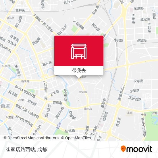 崔家店路西站地图