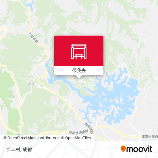 长丰村地图