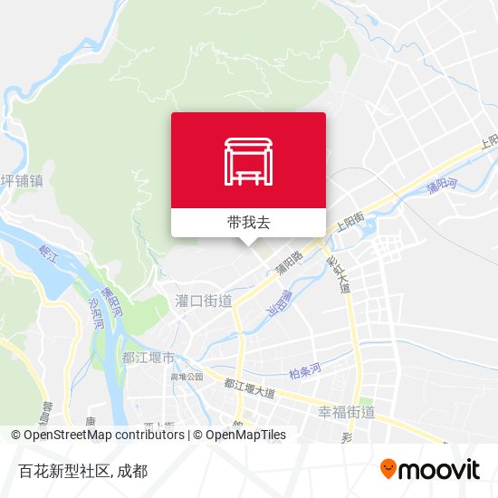 百花新型社区地图