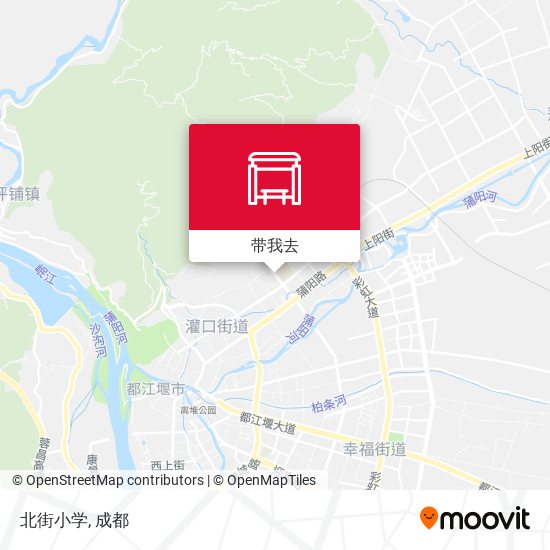 北街小学地图