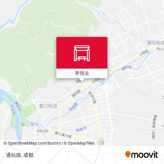 通站路地图