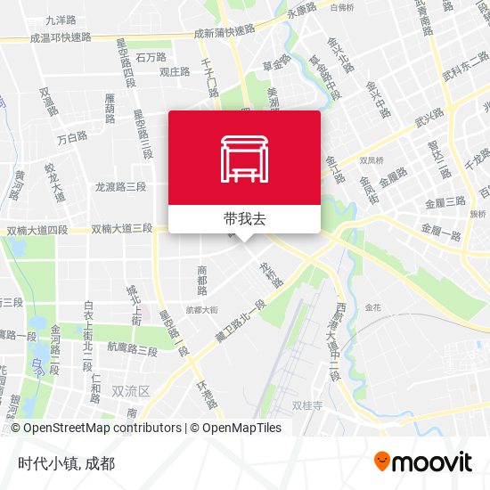 时代小镇地图