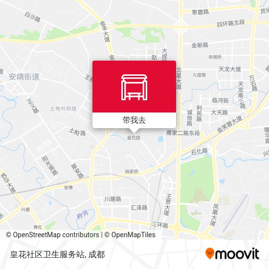 皇花社区卫生服务站地图