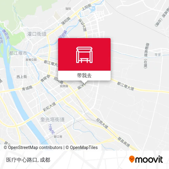 医疗中心路口地图
