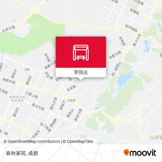 春秋家苑地图
