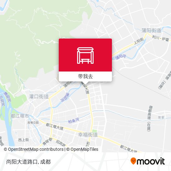 尚阳大道路口地图