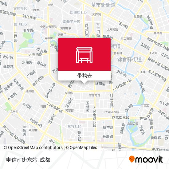电信南街东站地图