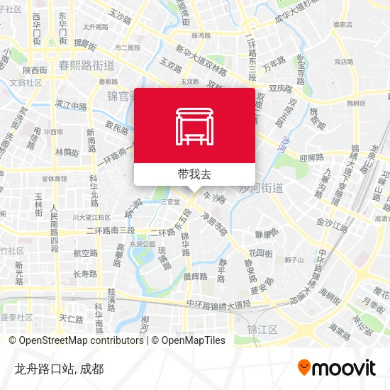 龙舟路口站地图