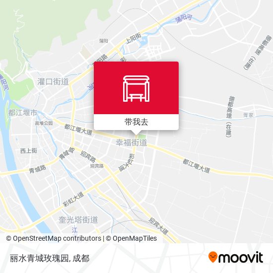丽水青城玫瑰园地图