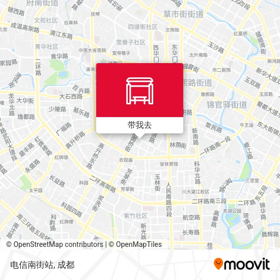 电信南街站地图