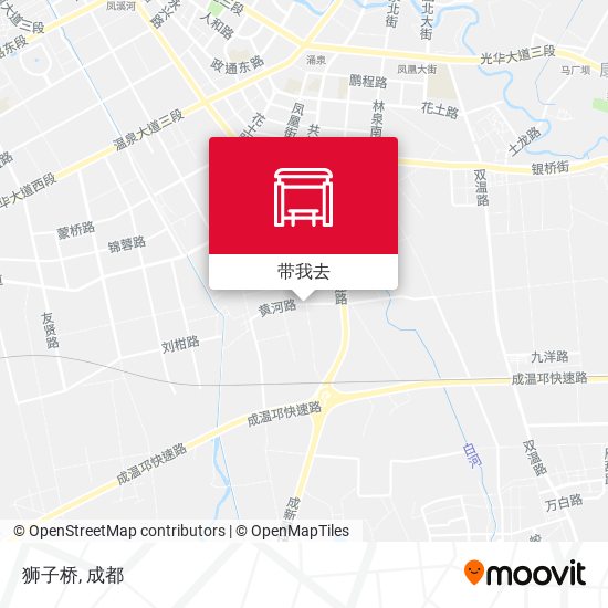 狮子桥地图