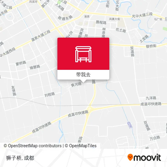狮子桥地图
